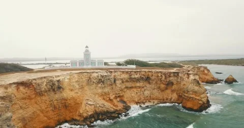 Cabo Rojo Lighthouse Stock Footage 236472539
