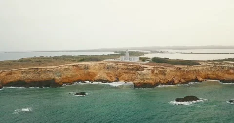 Cabo Rojo lighthouse Stock Footage 236472550