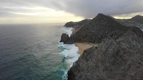 Cabo San Lucas Drone Stock Footage 138597856