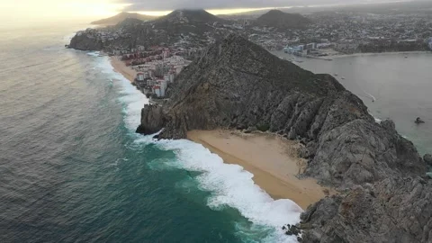 Cabo San Lucas Drone Stock Footage 138597894
