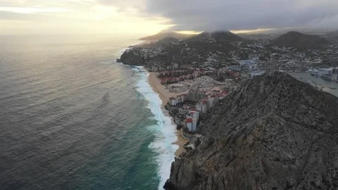Cabo San Lucas Drone Stock Footage 138597918