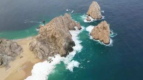 Cabo San Lucas Drone Stock Footage 138598059