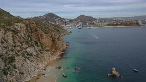 A Cabo san Lucas morining. Stock Footage 133209542