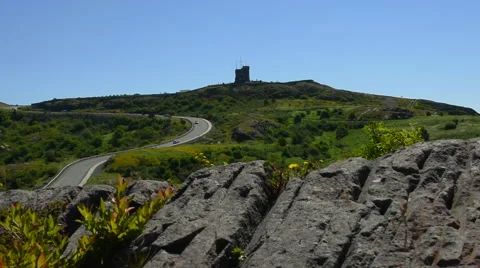 Cabot Tower Stock Footage 53121256