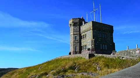 Cabot Tower Stock Footage 55534477