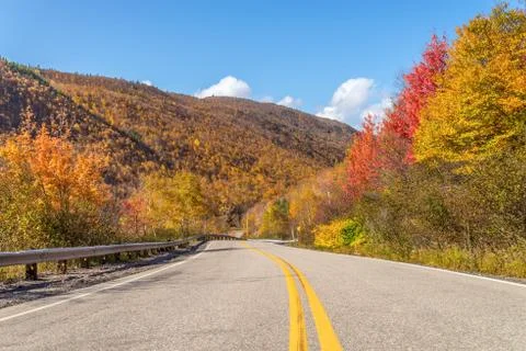 Cabot trail highway Stock Photos