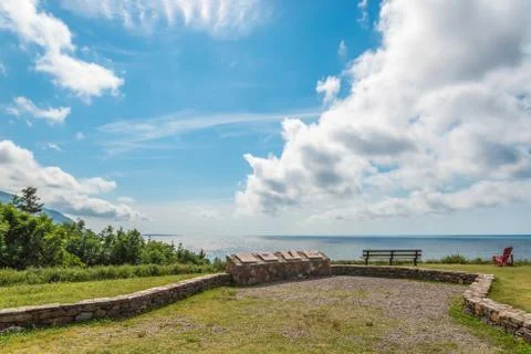 Cabot Trail look-off Stock Photos
