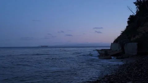 Cabrillo Beach in San Pedro at Sunset 動画素材 337006619