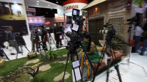 Cabsat Stock Footage 28128840