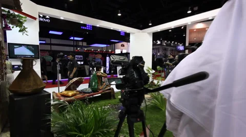 Cabsat Video stock 28129996
