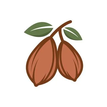 Cacao icon vector element design illustration web 库存插图