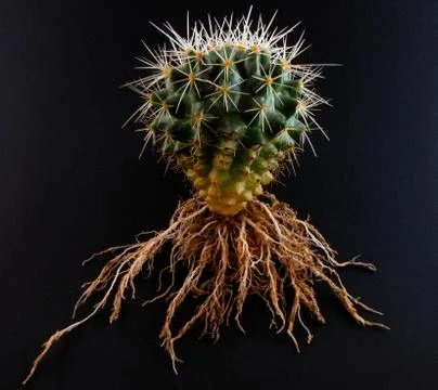 Cacti Roots Stockfoto's