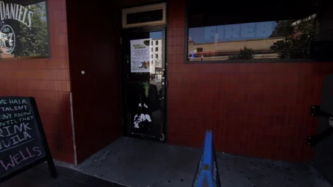 The Cactus Bar dive bar Stock Footage 245940627