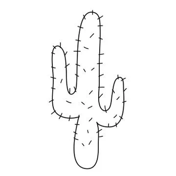 Cactus cartoon Stock Illustration