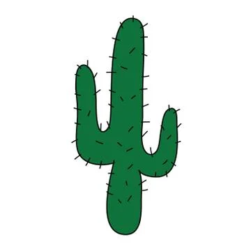 Cactus cartoon Stock Illustration