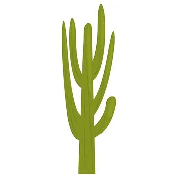 Cactus color icon Stock Illustration