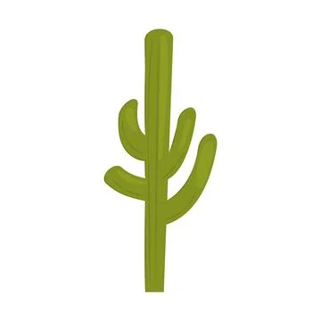Cactus color icon Stock Illustration