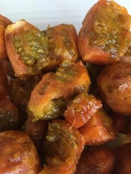 Cactus fruit background unit isolate Stock Photos