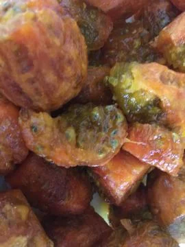 Cactus fruit background unit isolate Stock Photos