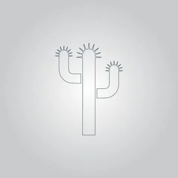 Cactus Icon Stock Illustration