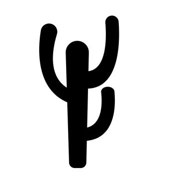 Cactus icon Stock Illustration