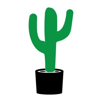 Cactus icon Stock Illustration
