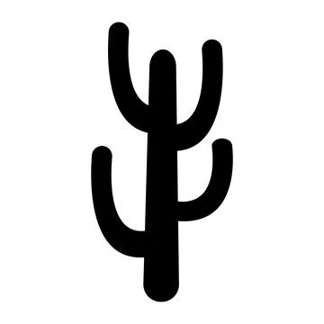 Cactus icon Stock Illustration
