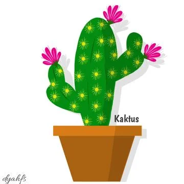 Cactus illustration Stock Illustration