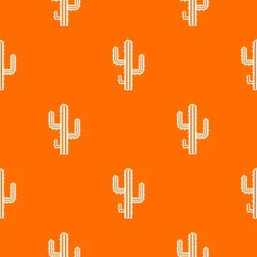 Cactus pattern seamless 스톡 일러스트