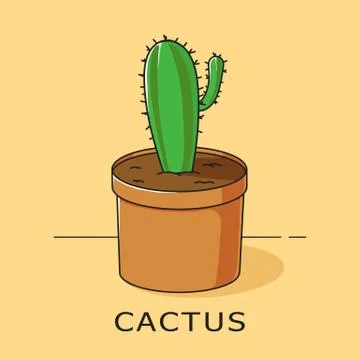 Cactus Plant Stock-Illustration