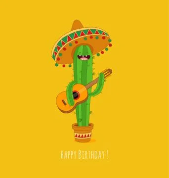 Cactus symbols Stock Illustration