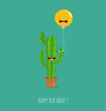 Cactus symbols Stock Illustration