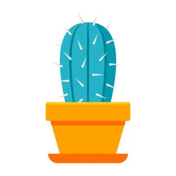 Cactus Vector Icon Stock Illustration