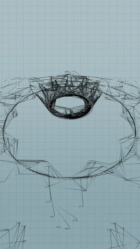 CAD Architecture Design System Visualization for Engineering, Construction and 動画素材 334796134
