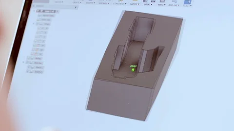 CAD Diagram Turning Stock-Footage 87462434