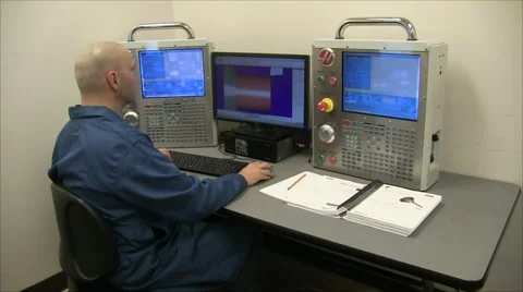 CAD Operator Stock Footage 57463898