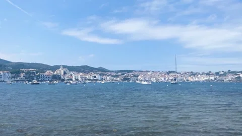 Cadaques bay views Stock-Footage 280084918