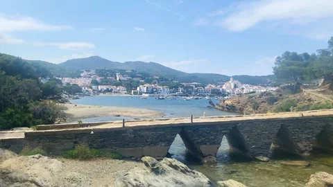Cadaques bridge Stock Footage 279840733