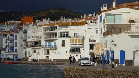 Cadaqués, Catalonia / Spain Stock Footage 124322438