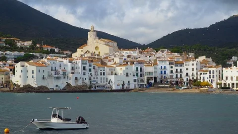 Cadaqués, Catalonia / Spain Stock Footage 124322479