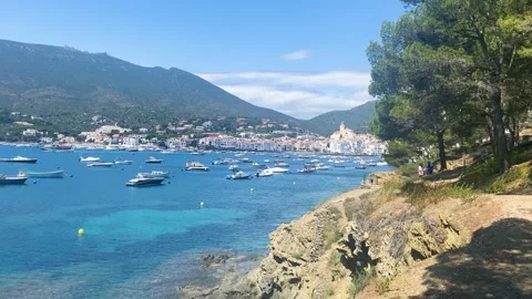Cadaques docks Stock Footage 280080603