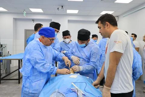 Cadaver workshop surgery Foto stock