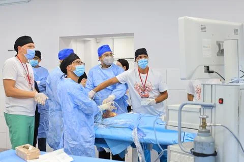 Cadaver workshop surgery Stock Photos