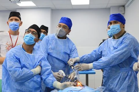 Cadaver workshop surgery Foto stock