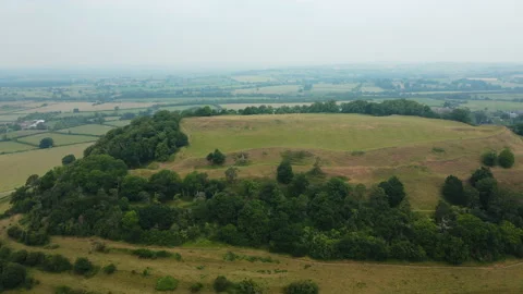 Cadbury Hill 2 Stock Footage 304985006