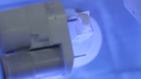 CadCam tooth milling process Stock Footage 73530656