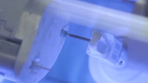 CadCam tooth milling process Stock Footage 73530683