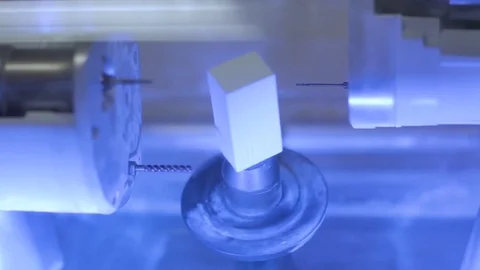 CadCam tooth milling process Stock Footage 73530690