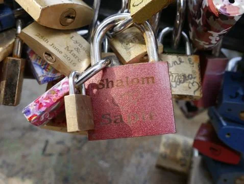 Cadenas d'amour Stock Photos