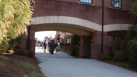Cadets Marching to Drum Corps Beat Stock Footage 69226456